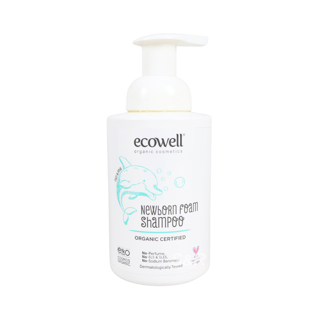 Ecowell Organic Newborn Foam Shampoo 300mL